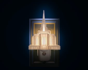 Ogden Utah Temple Night Light (Plug-in, LED)
