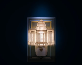 Meridian Idaho Temple Night Light (Plug-in, LED)