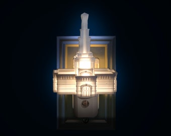 Columbia River Washington Temple Night Light (Plug-in, LED)