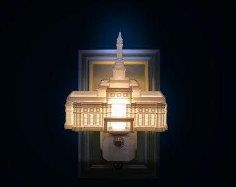 Nashville Tennessee Temple Night Light (Plug-in, LED)