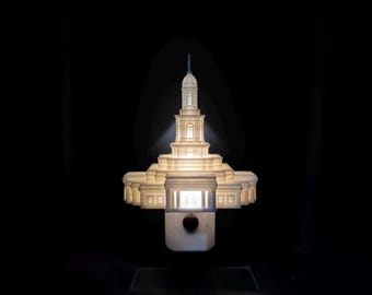 Tallahassee Florida Temple Night Light Decoration (Plug-in, LED)