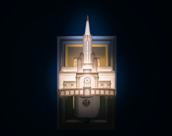 Bountiful Utah Temple Night Light (LED)