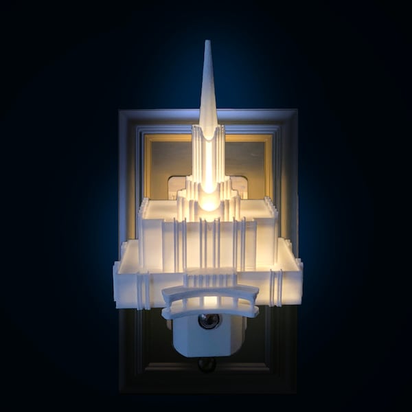 Jordan River Utah Temple Night Light (Plug-in, LED)