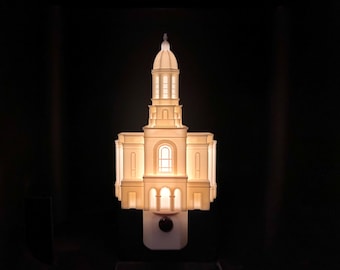 Ephraim Utah LDS Temple Night Light Gift (LED)
