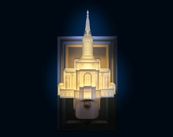 Orem Utah Temple Night Light (Plug-in, LED)