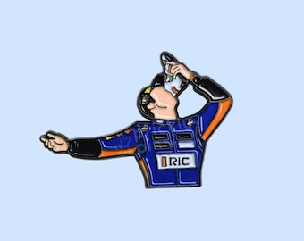 Daniel Ricciardo F1 Monza 2021 Shoey Soft Enamel Pin