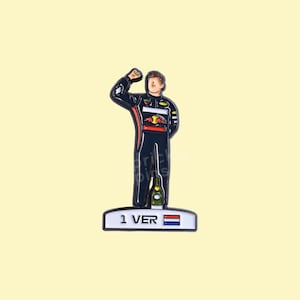 Max Verstappen F1 World Champion Soft Enamel Pin