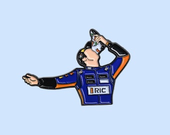 Daniel Ricciardo F1 Monza 2021 Shoey Soft Enamel Pin