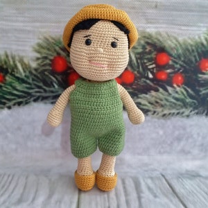 CROCHET DOLL PATTERN, Crochet Amigurumi Doll Pattern, Crochet Doll Pattern Amigurumi, Easy Crochet Doll Pattern, Crochet Boy Doll Pattern