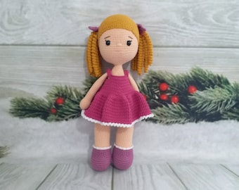CROCHET DOLL PATTERN, Crochet Doll Pattern With Clothes, Crochet Doll Pattern Amigurumi, Crochet Baby Doll Pattern, Amigurumi Doll Pattern