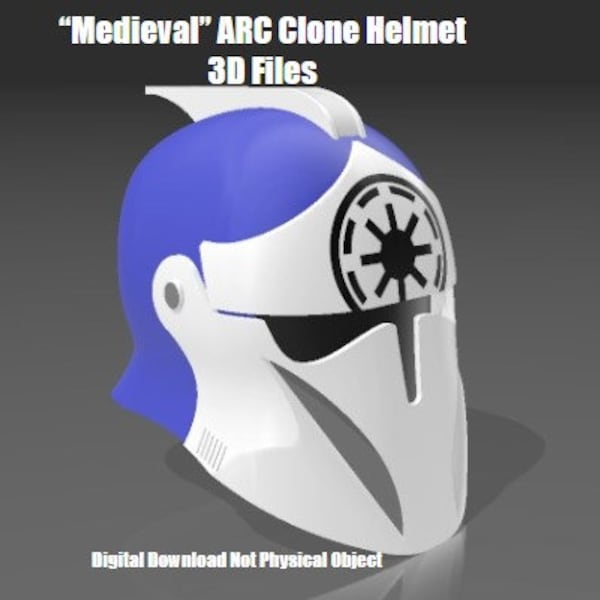 Medieval ARC Clone Trooper Helmet 3D files(3mf)