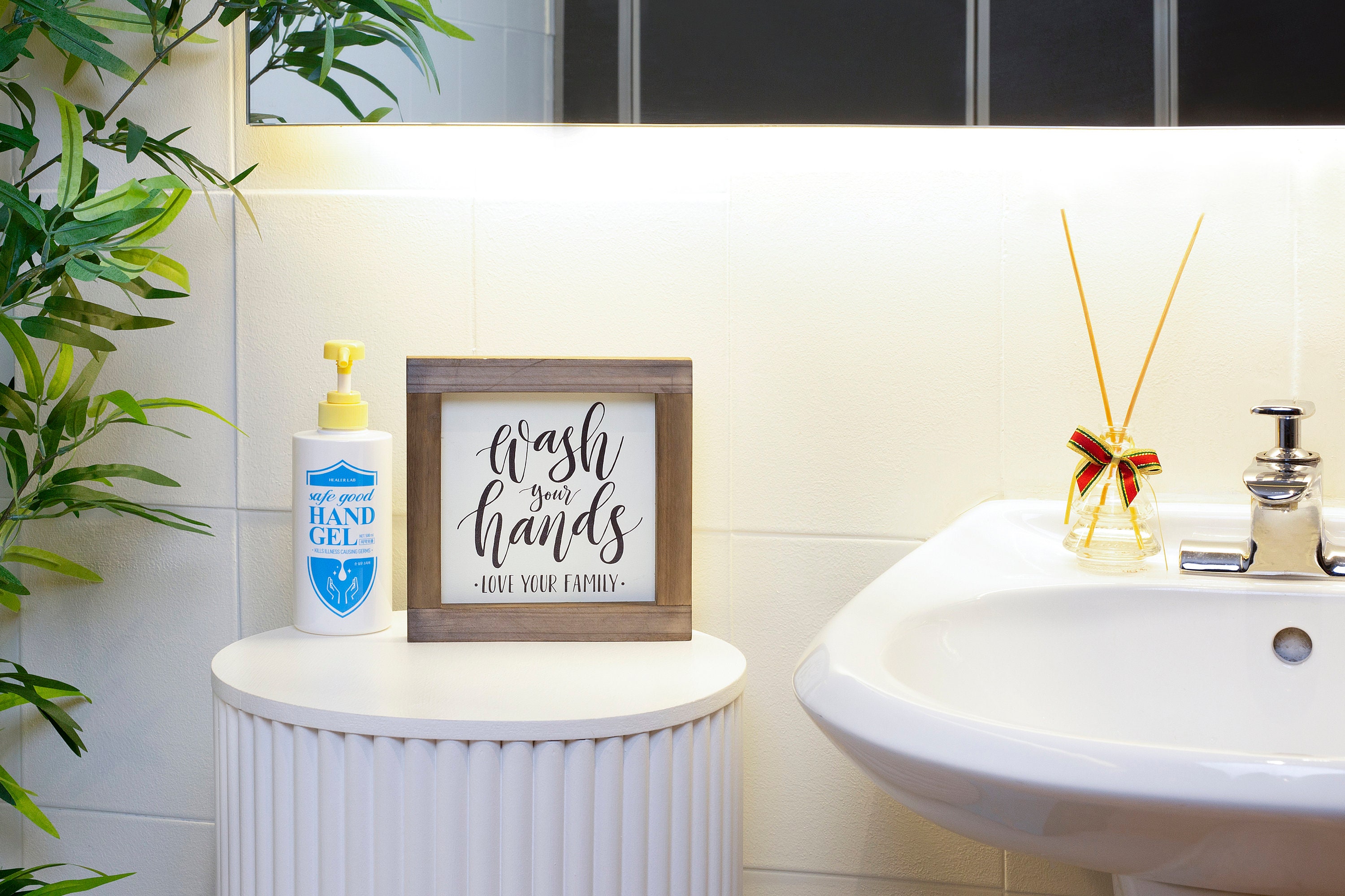 Bathroom Décor Signs for Bathroom Wall Decor Wash Your Etsy