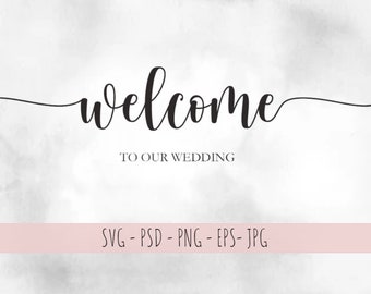 Wedding Sign Svg Etsy