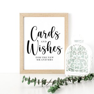 Cards and Wishes Svg, Wedding Wishing Well Sign, Cards and Gifts ...