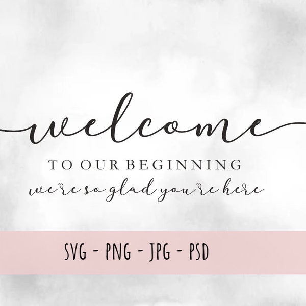 Find Your Seat svg, Wedding Welcome Sign, Seating Chart svg, Personalized Wedding Sign, Wedding Svg, Cutting file, Silhouette Cameo Cricut