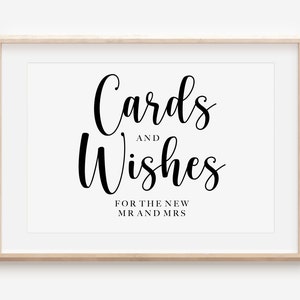 Cards and Wishes Svg, Wedding Wishing Well Sign, Cards and Gifts ...