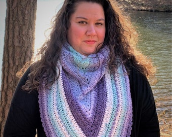 Gilmore Triangle Scarf Crochet Pattern