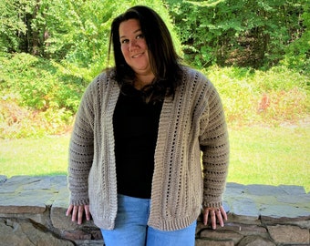 Madi Cardi Crochet Cardigan PATTERN