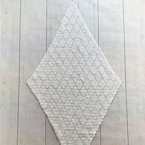 Diamond Shawl, Crocheted Shawl, Shawl Pattern