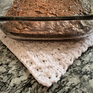 Hot Stuff Trivet Crochet Pattern