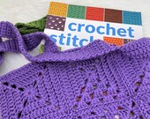 Granny Square Tote Bag Crochet Pattern