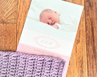 Lullaby Baby Blanket Crochet Pattern