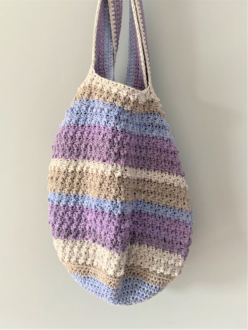 Darling Bag Crochet Pattern, Market Bag Crochet Pattern, Crochet Bag image 5