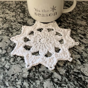 Omega Snowflake Crochet Pattern
