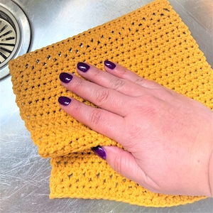 Rays Of Sunshine Dishcloth Crochet Pattern