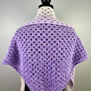Granny's Love Triangle Scarf Crochet Pattern image 5