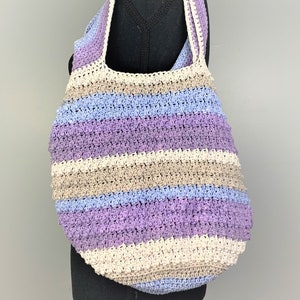 Darling Bag Crochet Pattern, Market Bag Crochet Pattern, Crochet Bag image 7