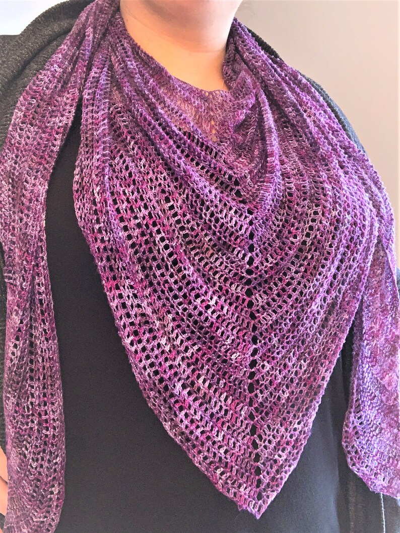 Amethyst Scarf Crochet Pattern image 2