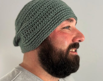 Smokey Ridge Beanie Crochet Pattern