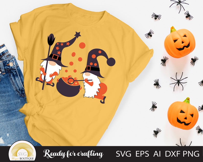 Download Halloween svg Gnomes svg Svg files for cricut Halloween | Etsy