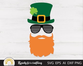 St Patricks day svg, Clover svg, Leprechaun svg, Svg files for cricut