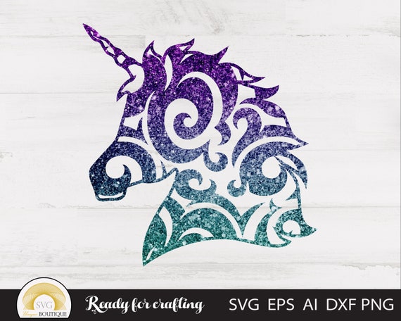 Download Unicorn Svg Mandala Svg Unicorn Clipart Zentangle Svg Svg Etsy