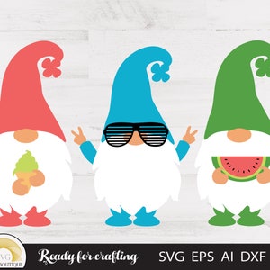 Download Gnomes Svg Beach Gnome Svg Summer Gnome Svg Files For Etsy