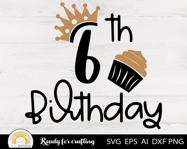 Free Free 271 6Th Birthday Princess Svg SVG PNG EPS DXF File
