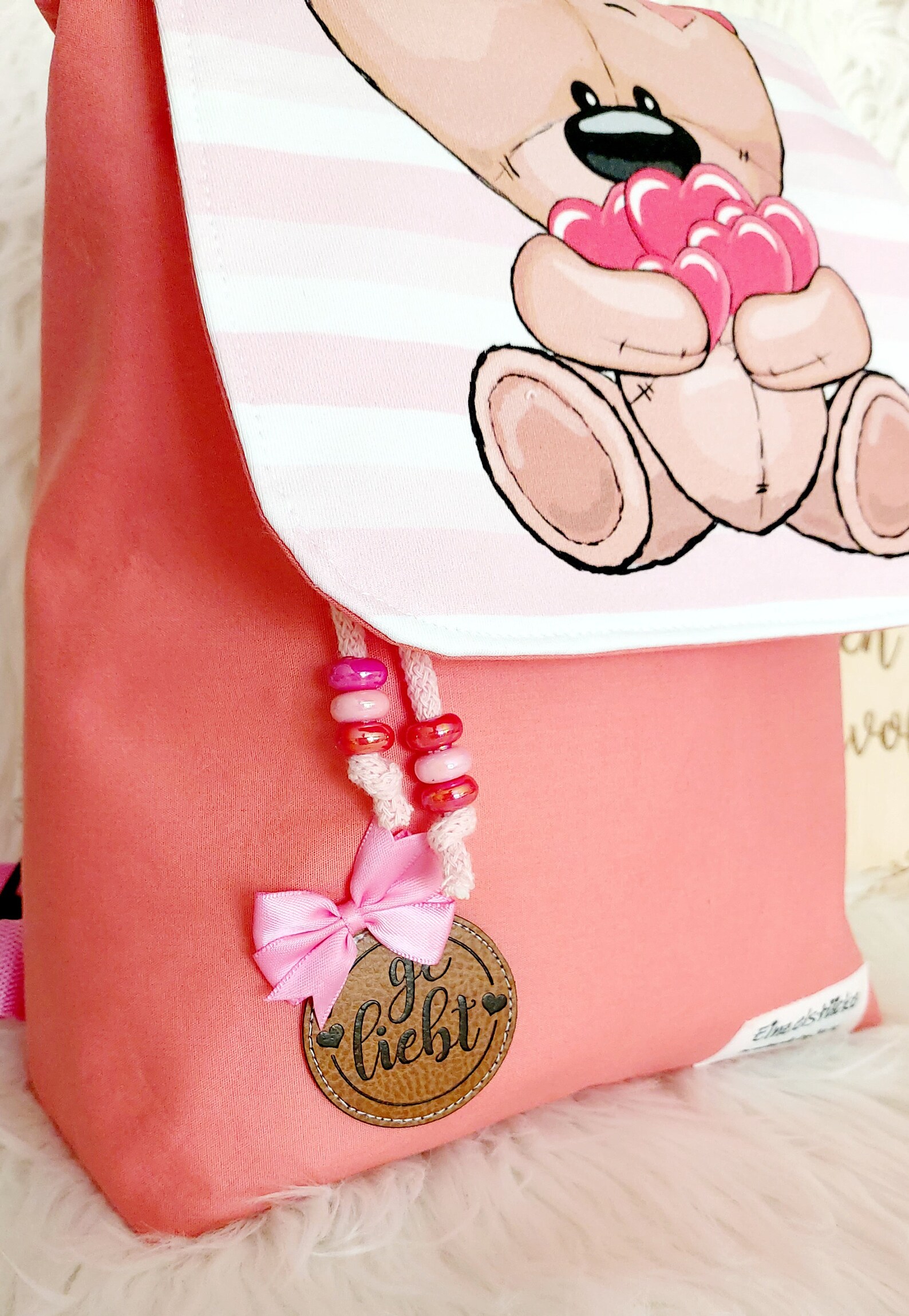 personalised backpack for nursery