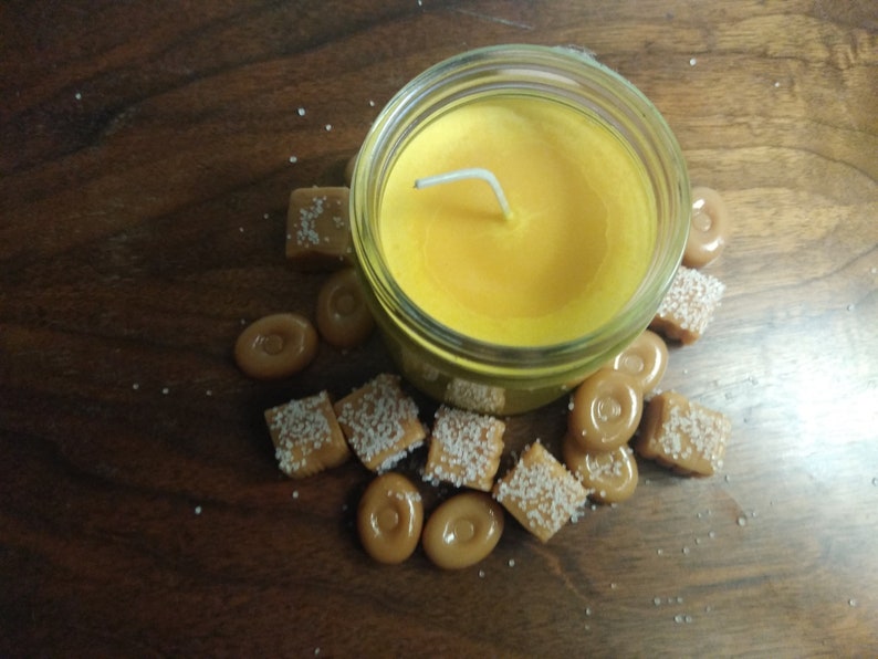 Salted Caramel Butterscotch Candle image 1