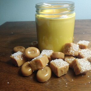 Salted Caramel Butterscotch Candle image 2