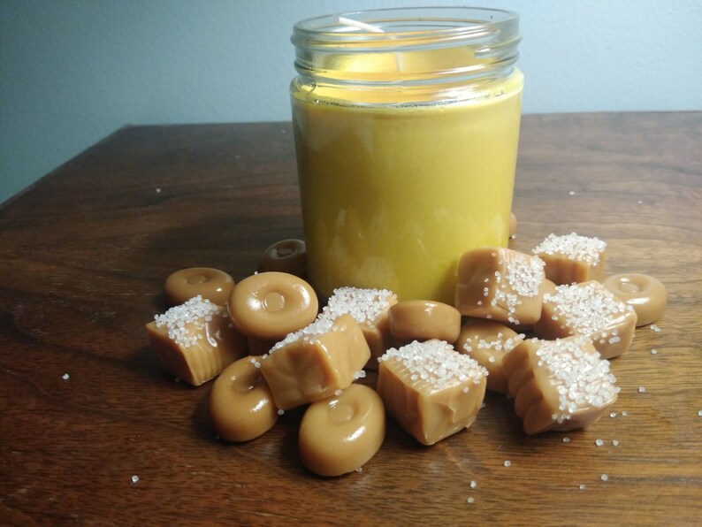 Salted Caramel Butterscotch Candle image 2