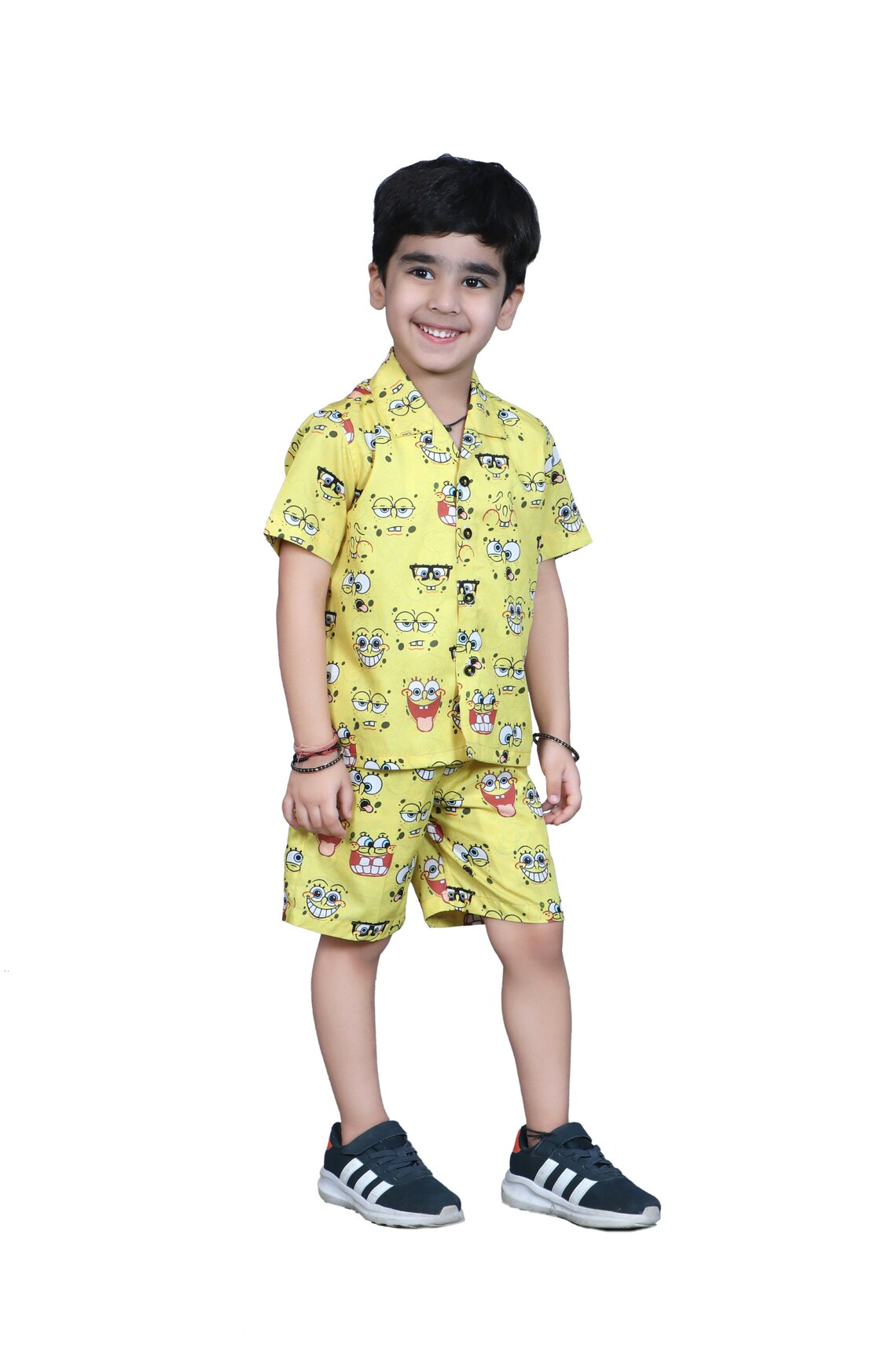 Aqua Blue Coord Set for Boys