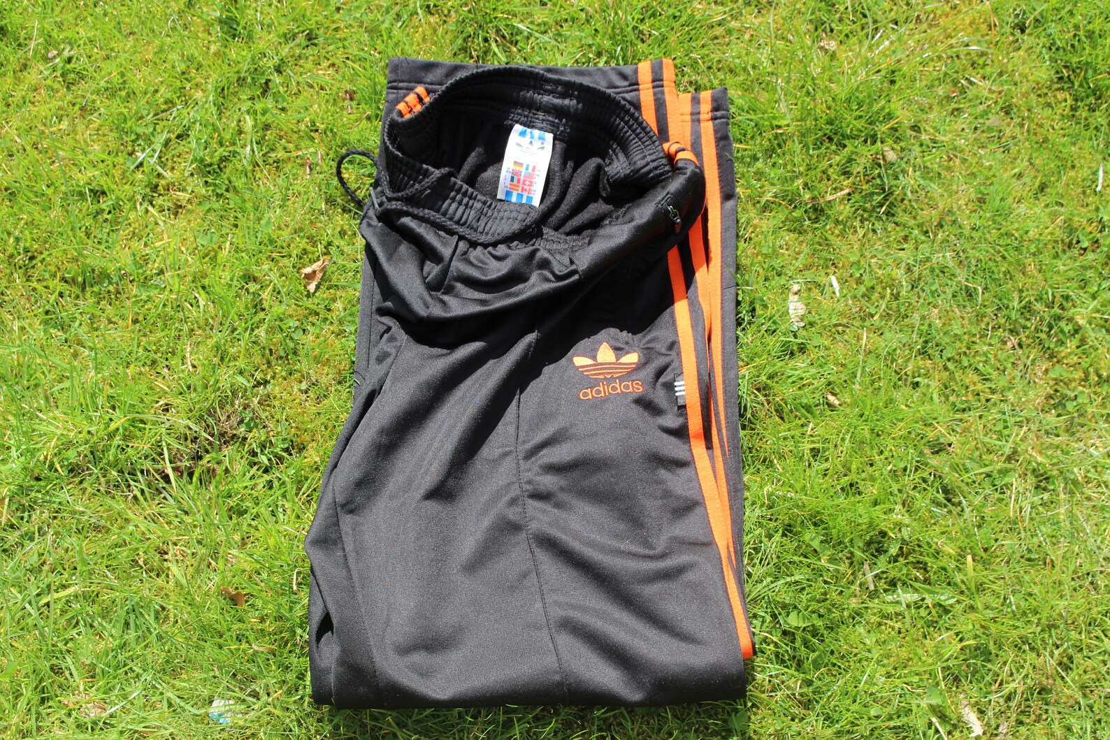 orange work tracksuit bottoms