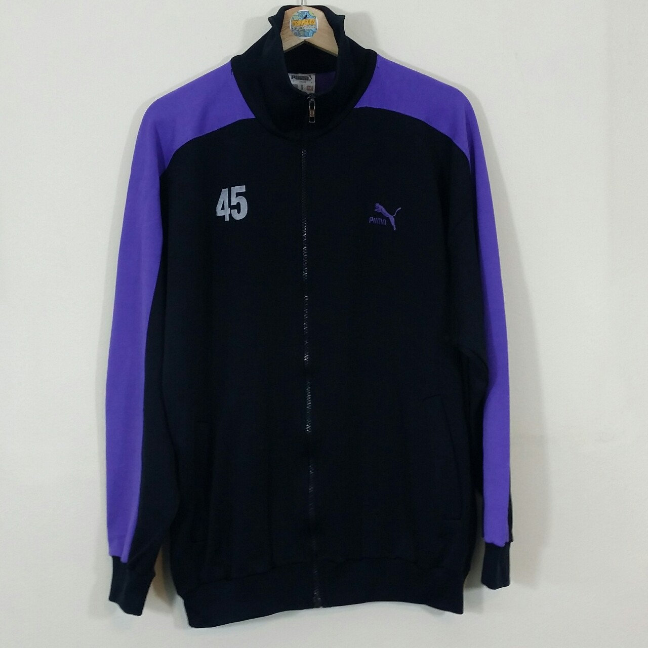 puma tracksuit purple