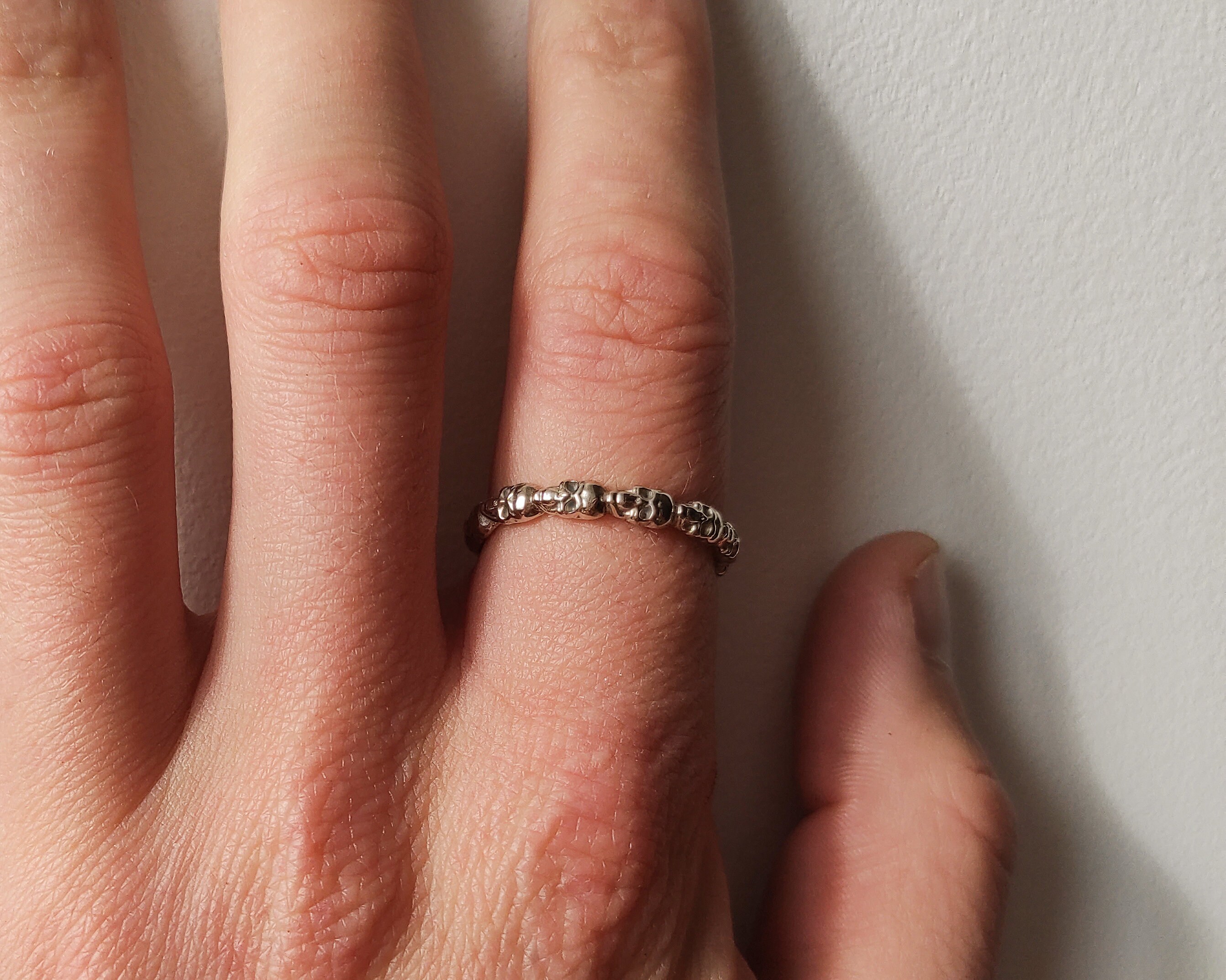 Anillo de cráneo Anillo de esqueleto Anillo de Etsy