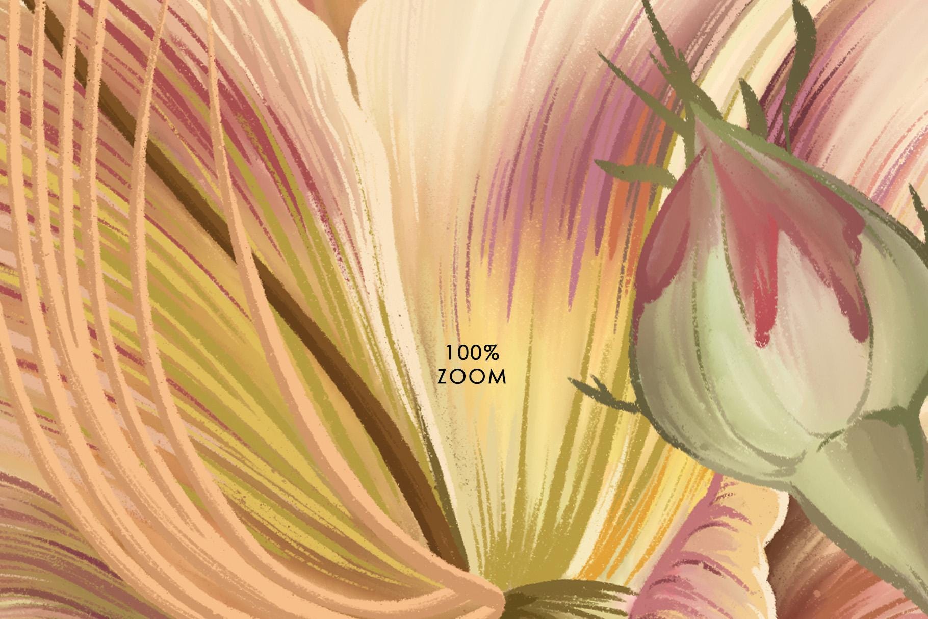 Dark Floral Wallpaper Mural, Vintage Botanical Flowers Wallpaper, Moody ...