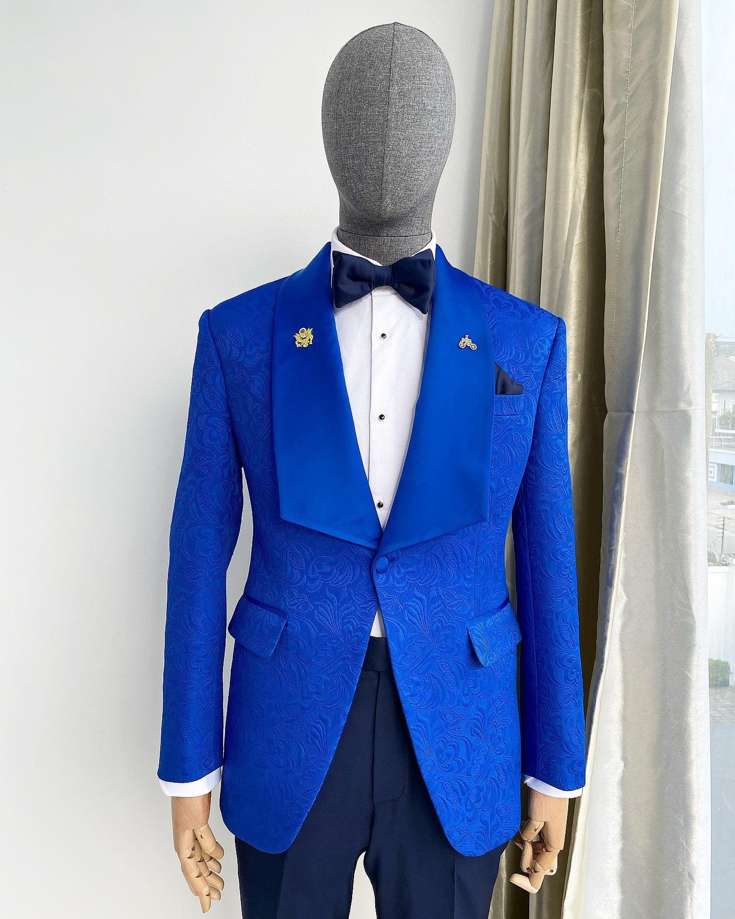 Royal Blue Coat Pant -  Sweden