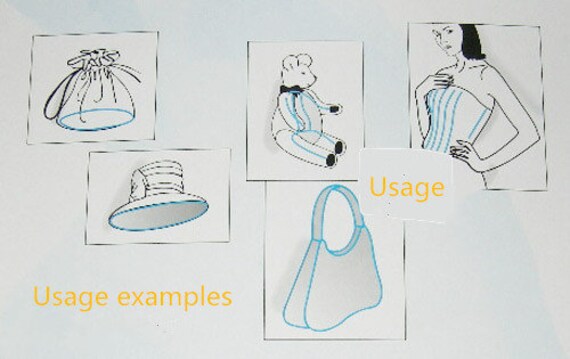 10 Yards Plastic Boning Synthetic for Petticoat Corset Dress Hat