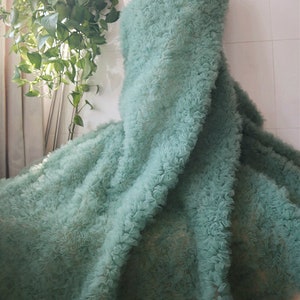 Tessuto in pizzo arricciato verde 3D tagliato su misura, accessori per abito da sposa in tulle plissettato rosa faric cucito, sfondo fotografico